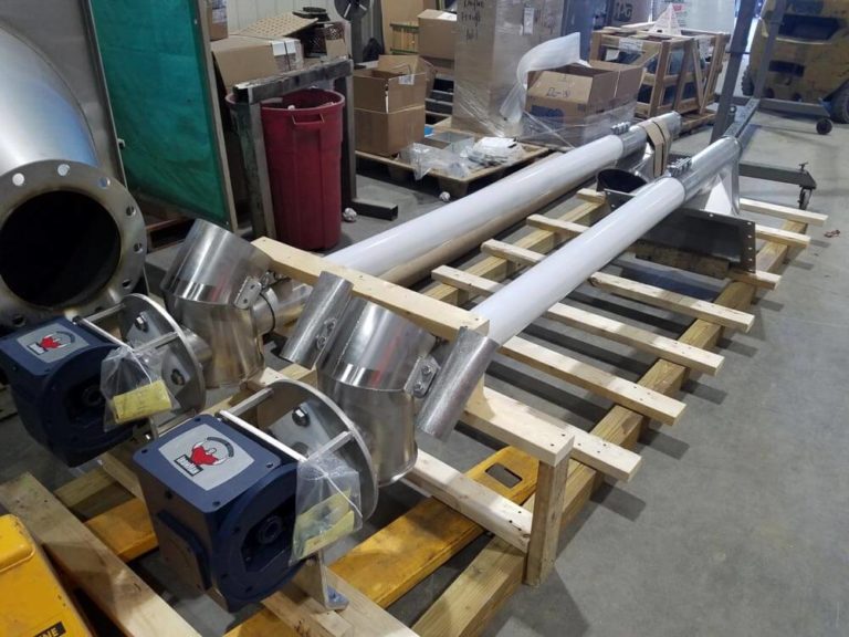 Flexible screw conveyor parts